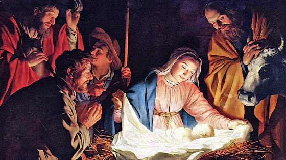 Jesusbarnet i krybben Jesusbarnet i krybben