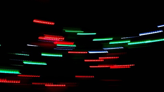 Stop op for både rødt og grønt Røde og grønne lysstriber