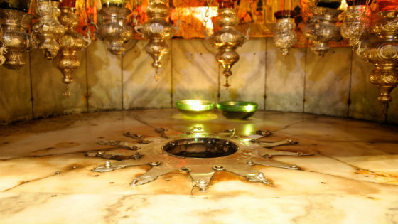 Fødselsgrotten i Bethlehem Fødselsgrotten i Bethlehem