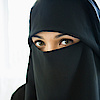 Kvinde i niqab Kvinde i niqab
