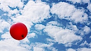 Ballon på himmel Ballon på himmel